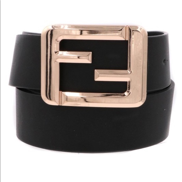 Forever 21 Accessories - Fiercely Fun Gold Square Buckle Belt
